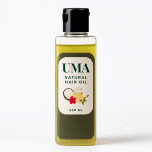 UMA Natural Hair Oil UMA Natural Hair Oil 200ml bottle – herbal ayurvedic hair growth oil